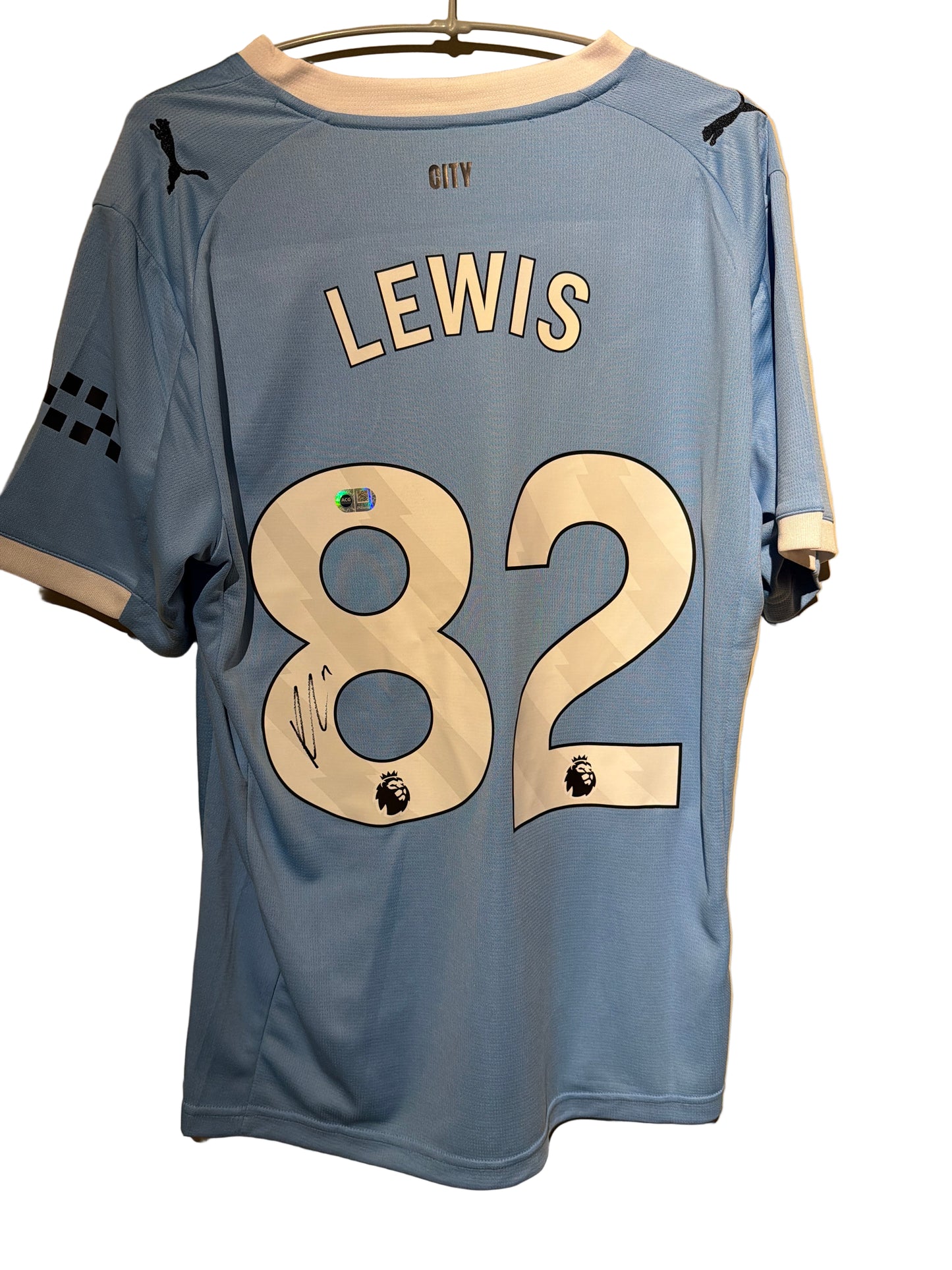 Signert Rico Lewis drakt – Manchester City