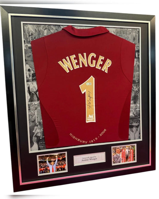 Signert Arsène Wenger drakt