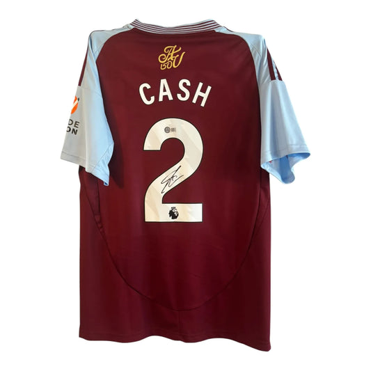 Signert Matty Cash drakt