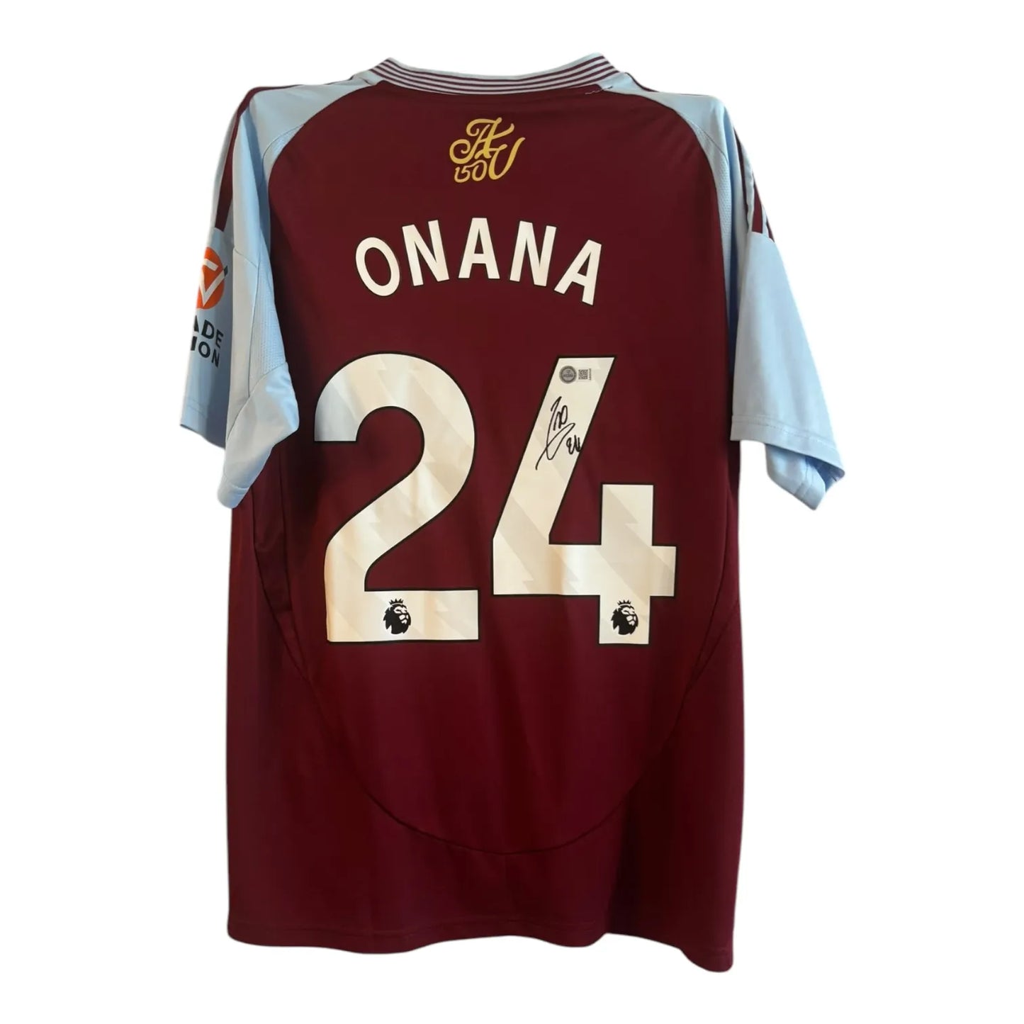 Signert Amadou Onana drakt