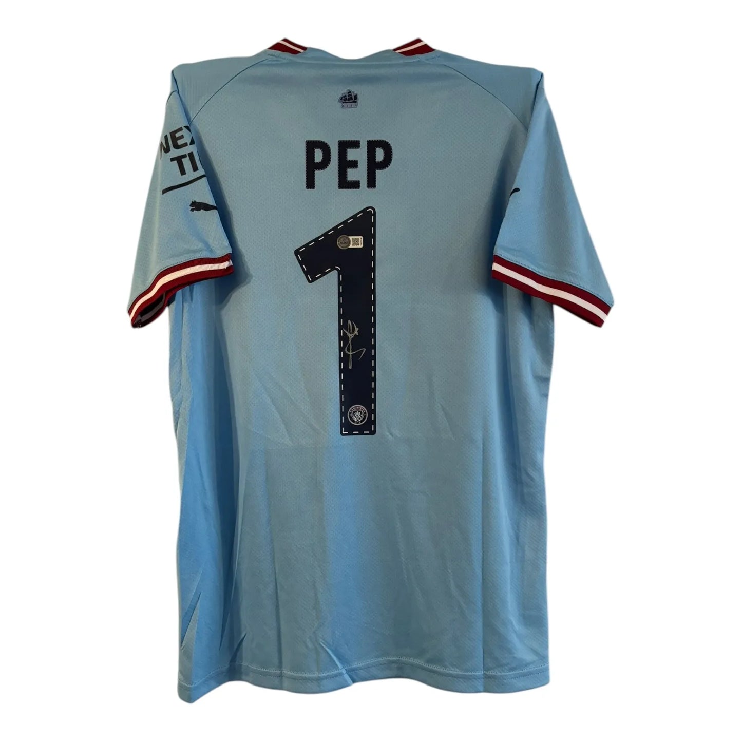 Signert Pep Guardiola drakt