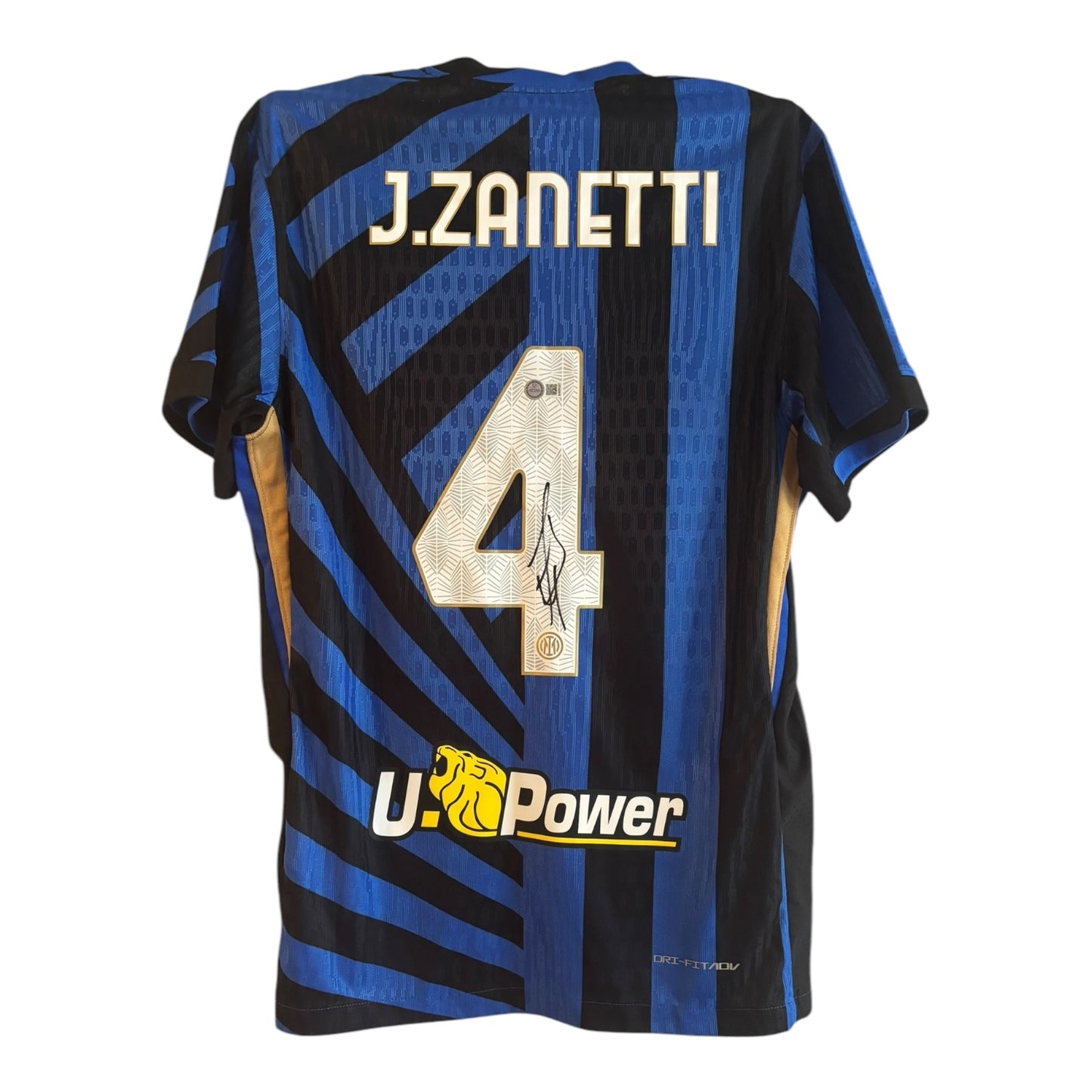 Signert Zanetti drakt